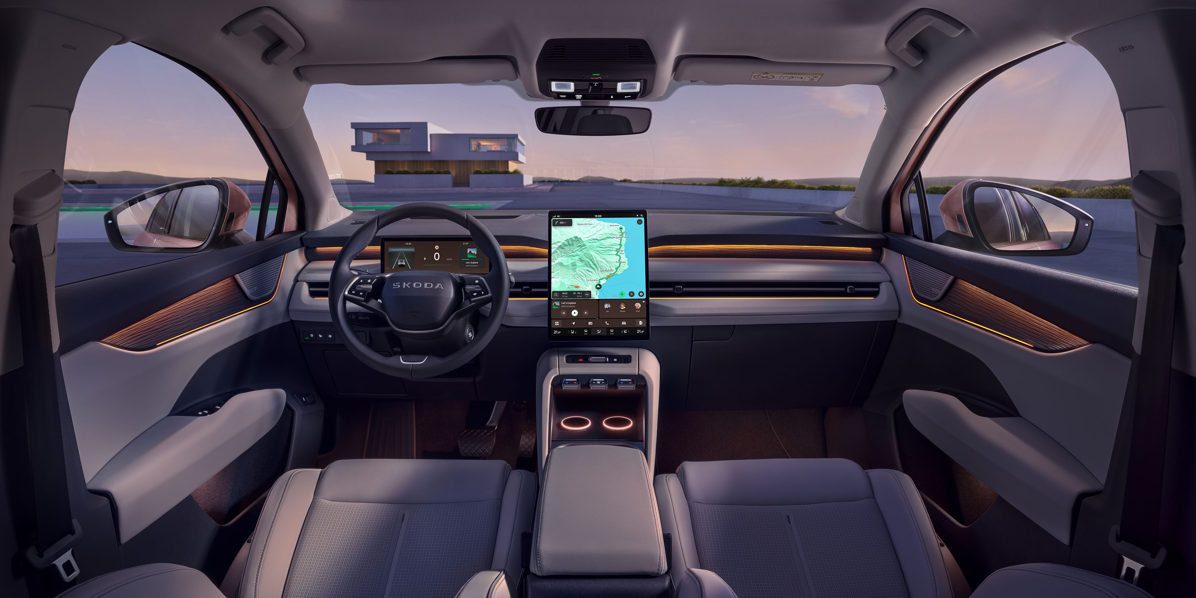 Škoda Peaq Interieur vorne