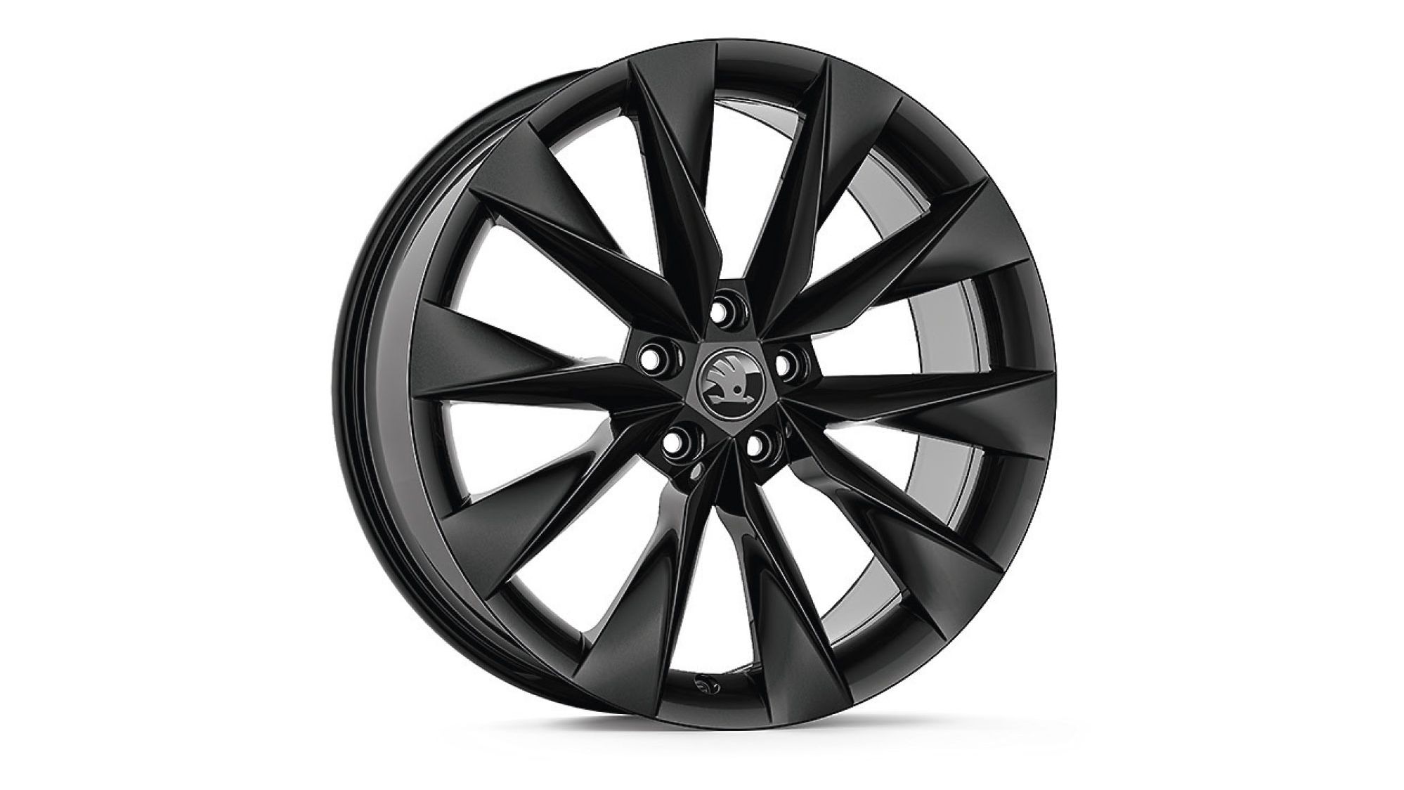 Škoda Leichtmetallfelge Crystal Schwarz