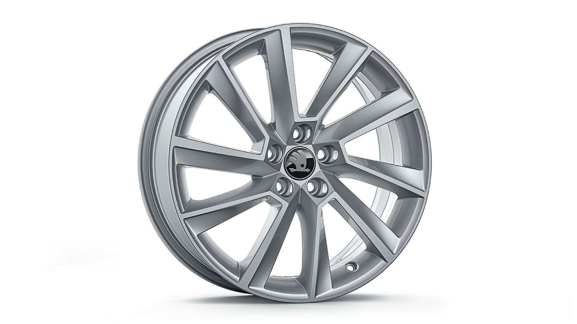 Škoda Leichtmetallfelge Stratos Silber