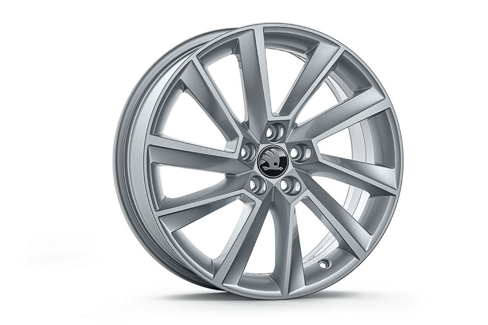 Škoda Leichtmetallfelge Stratos Silber