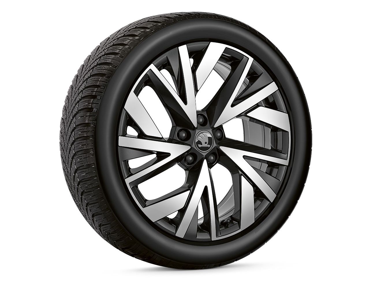 Škoda Fabia Winterkomplett­räder Atria Schwarz 19 ˝