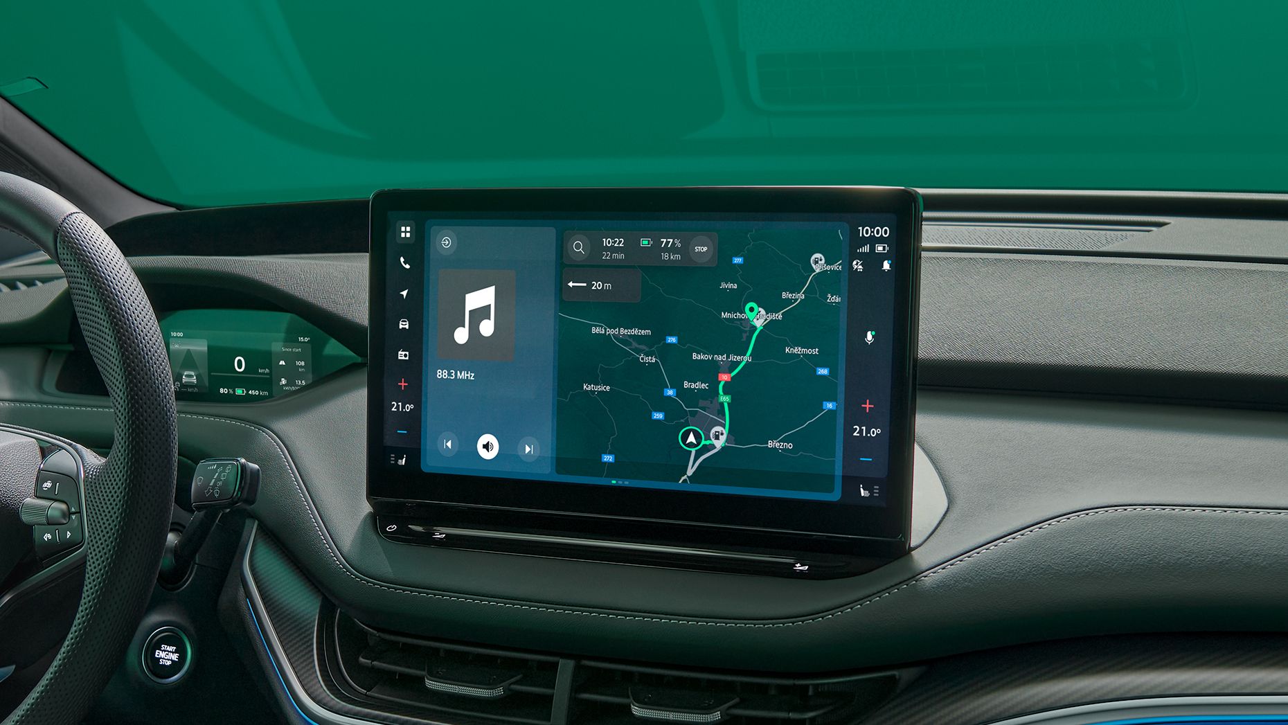 Škoda Elroq Sportline Infotainment