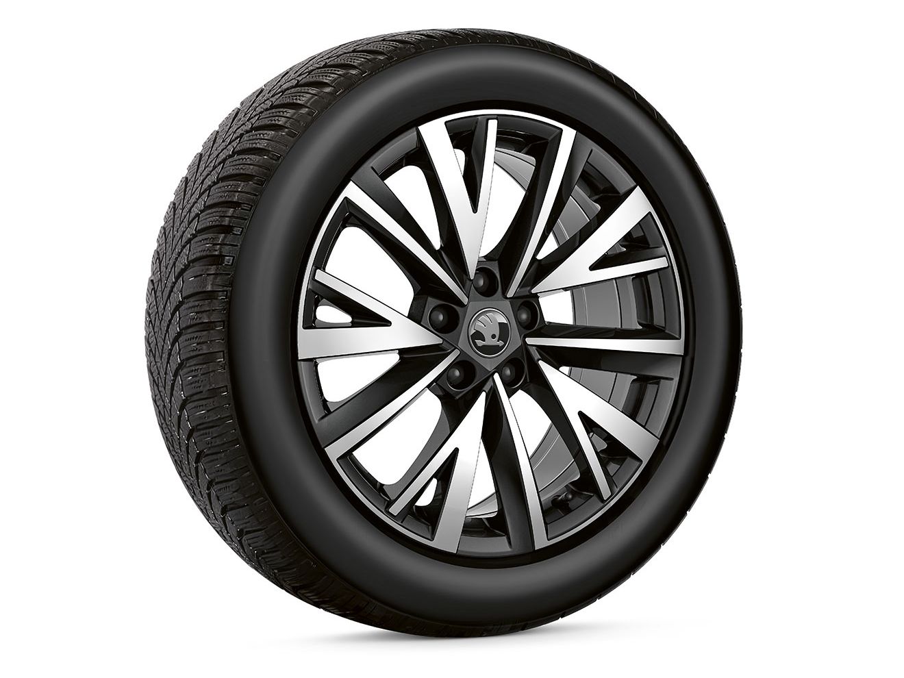 Škoda Fabia Winterkomplett­räder Gigaro Schwarz 18 ˝