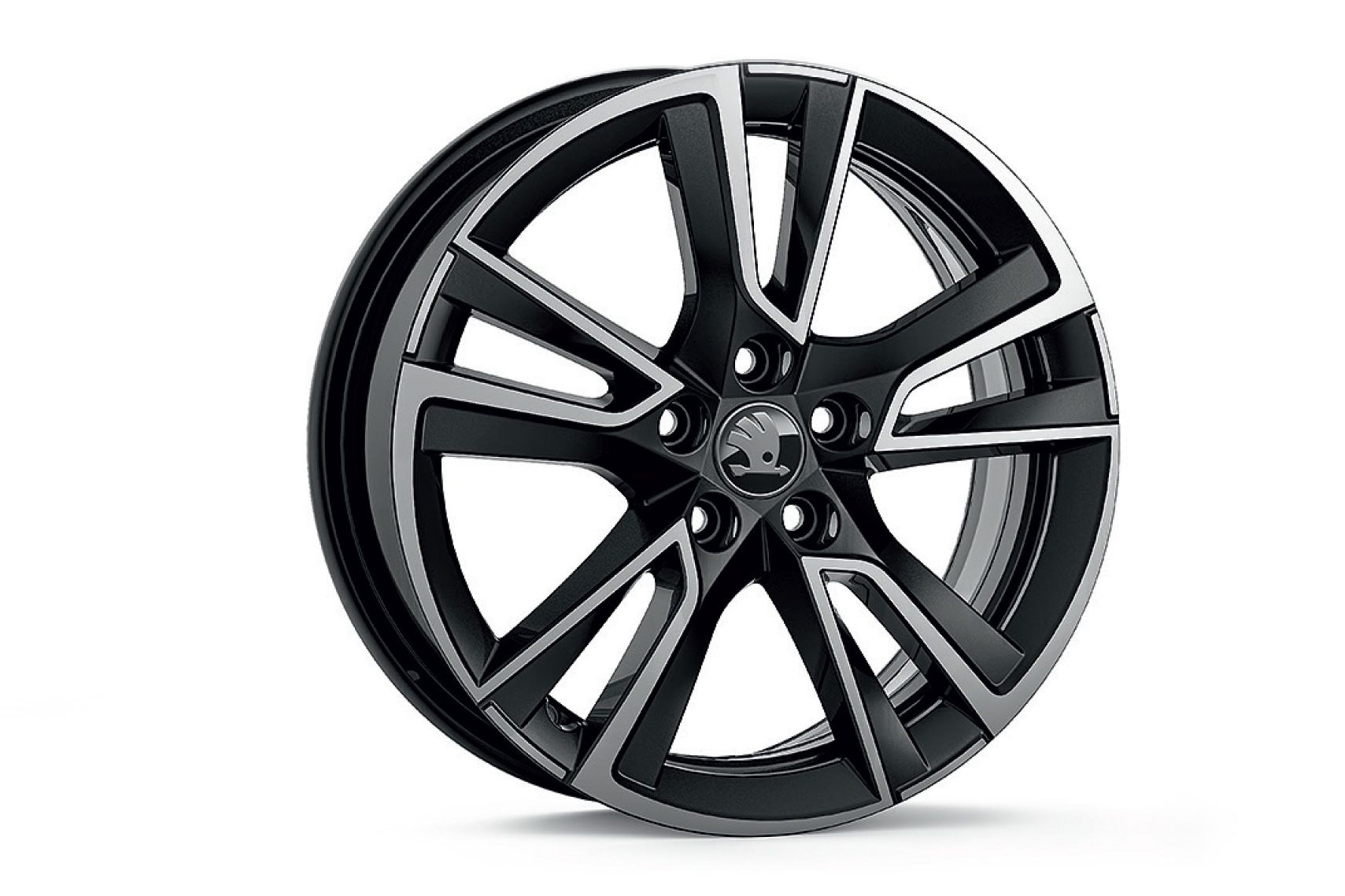 Škoda Leichtmetallfelge Proxima Schwarz glanzgedreht