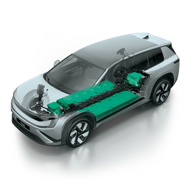 Škoda Peaq Batterie 90x