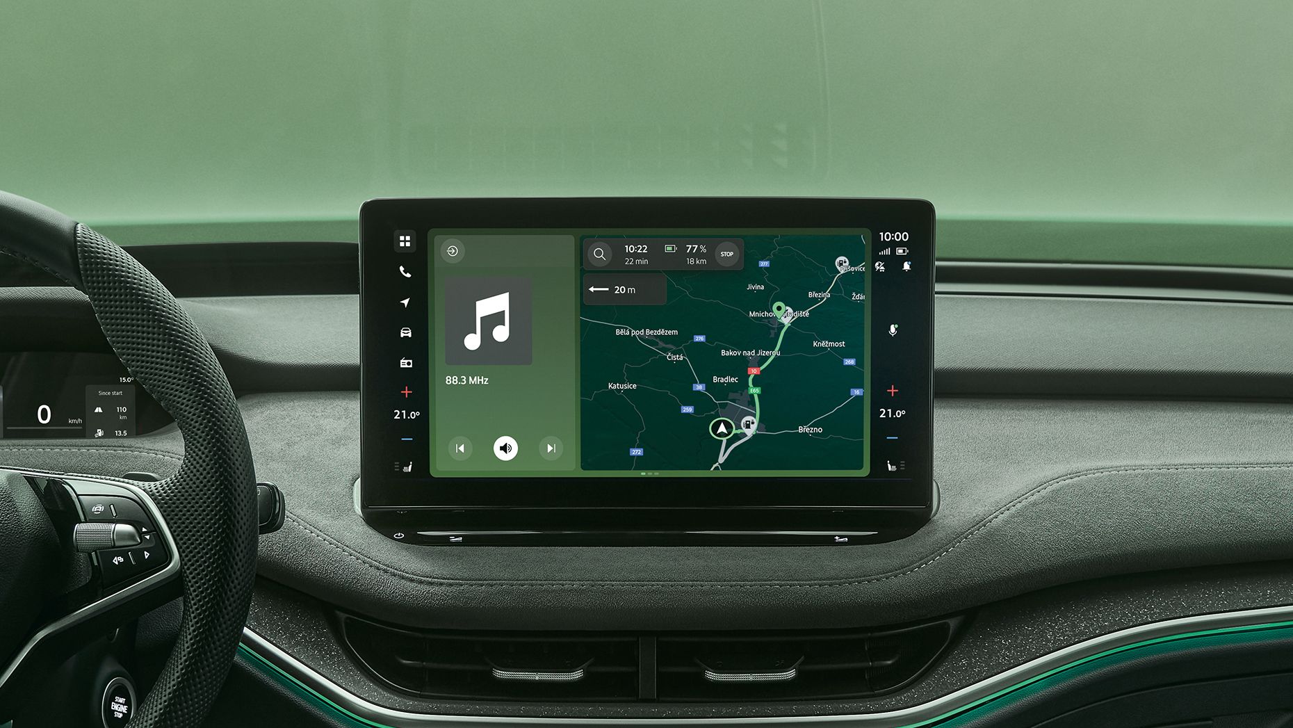 Škoda Enyaq Konnektivität – Darstellung