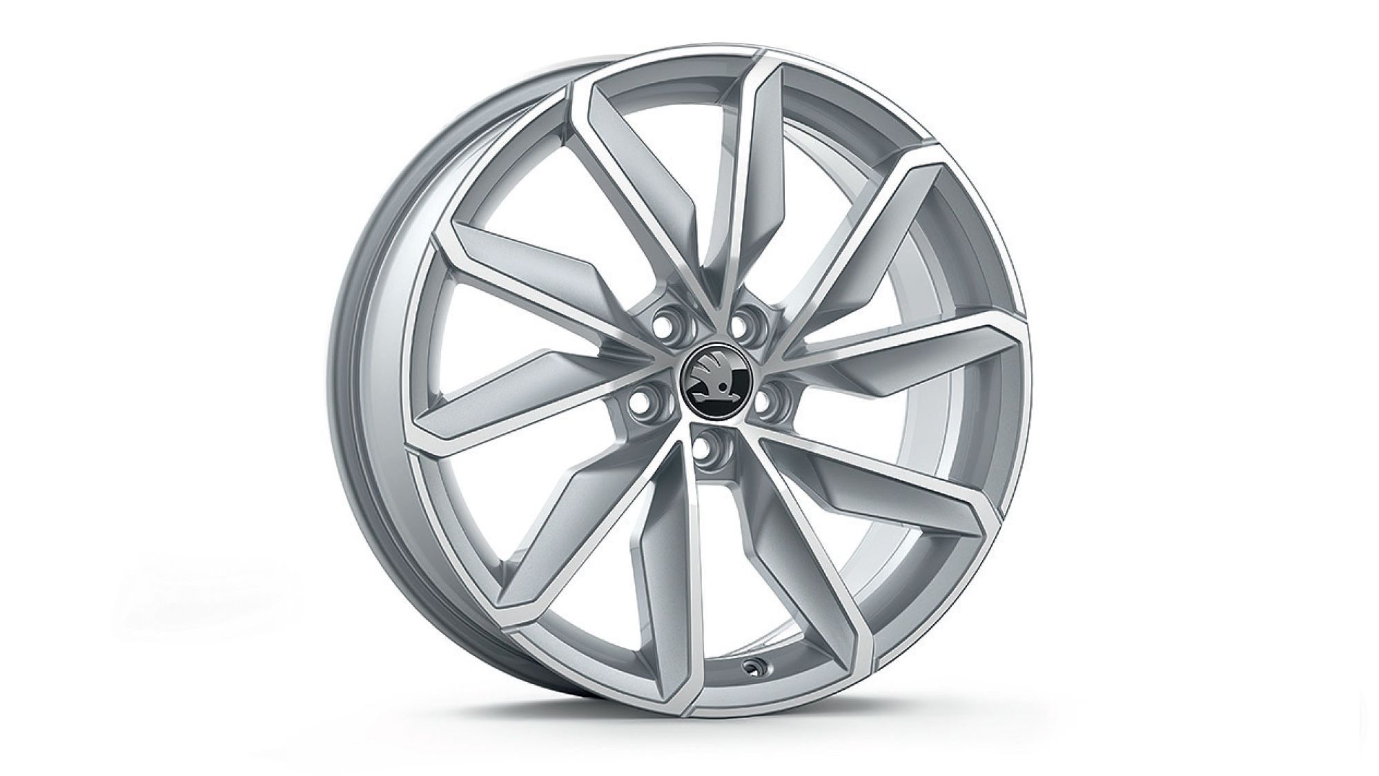 Škoda Leichtmetallfelge Blade Silber glanzgedreht