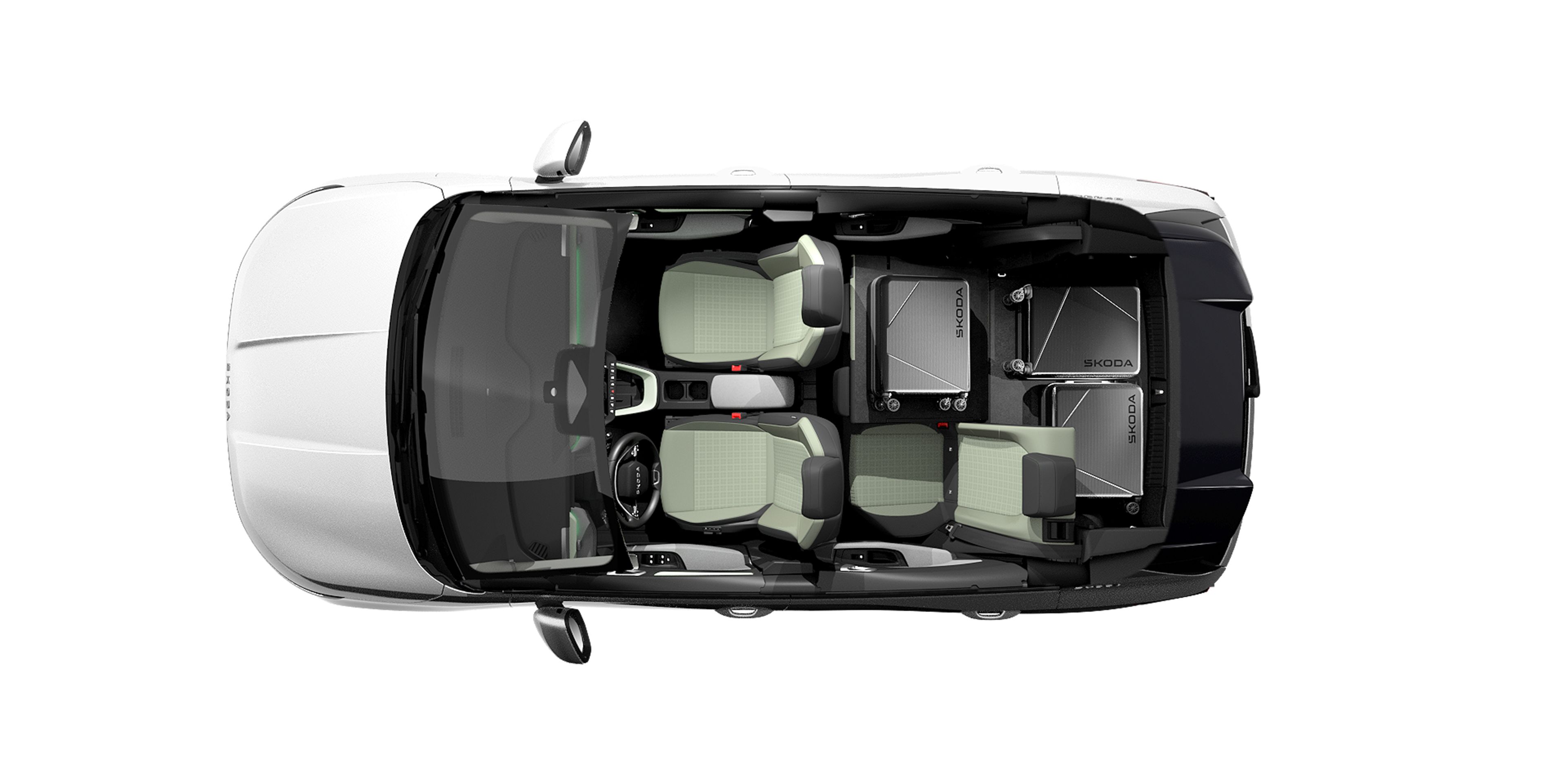 Škoda Epiq Gepäckraum