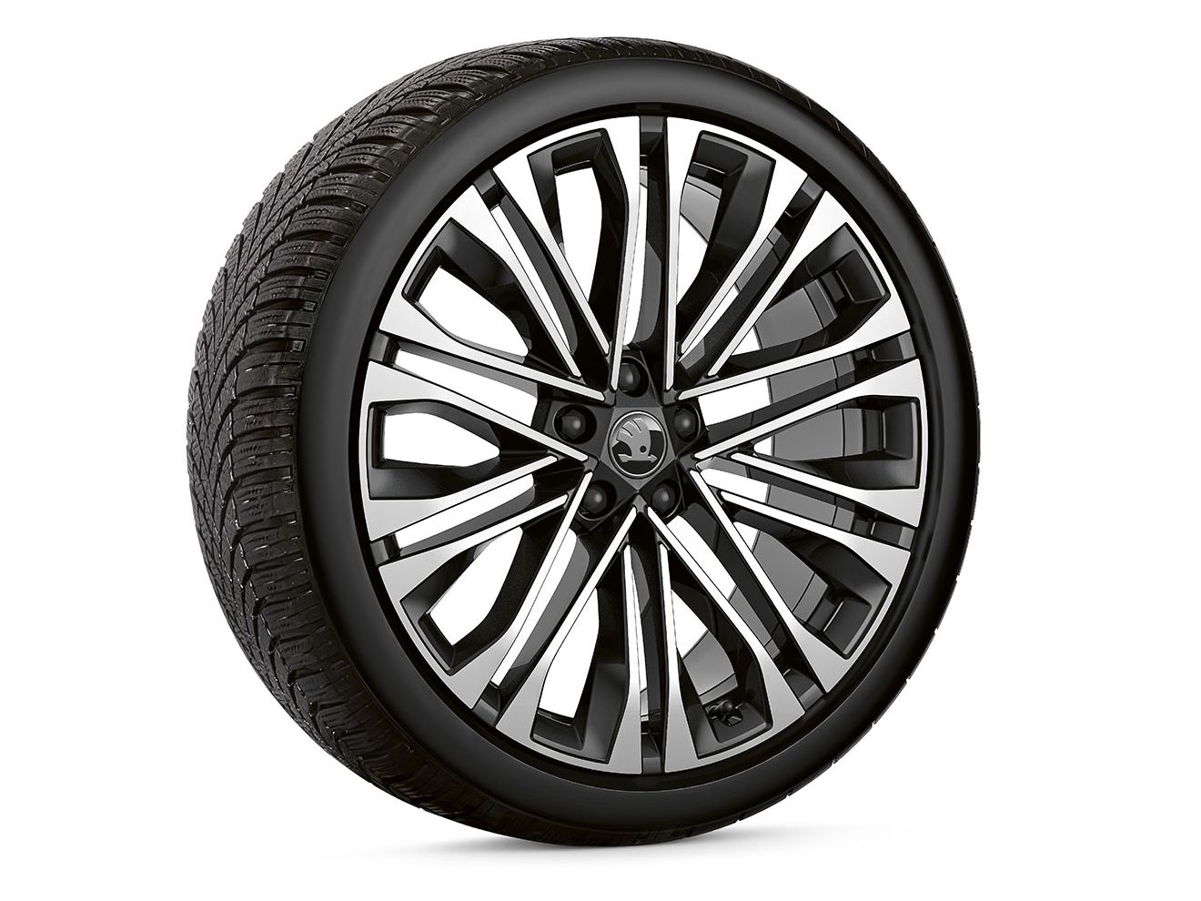 Škoda Fabia Winterkomplett­räder Venus Schwarz 20 ˝