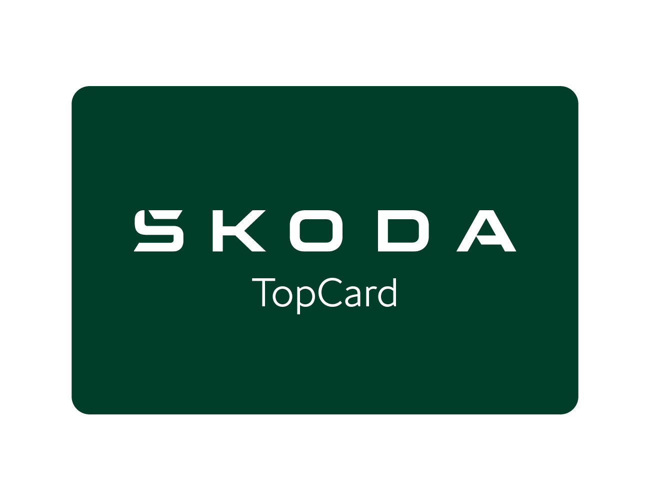Abbildung der Škoda TopCard