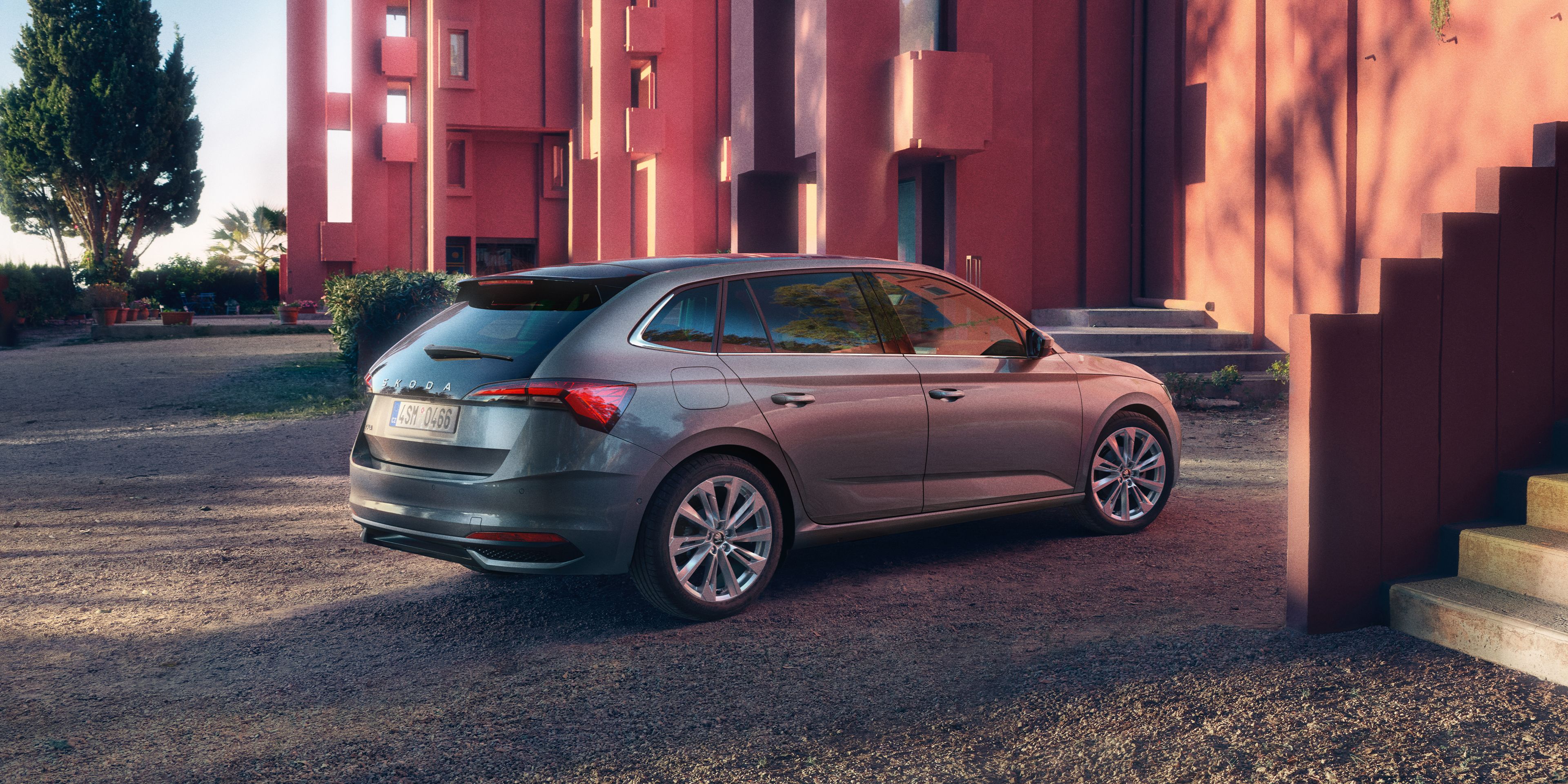 Škoda Scala Rückansicht