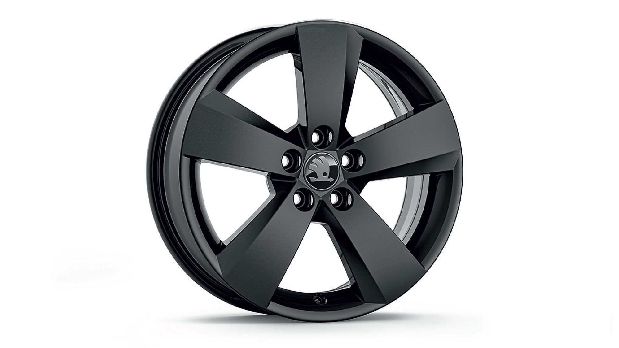 Škoda Leichtmetallfelge Nanuq Schwarz