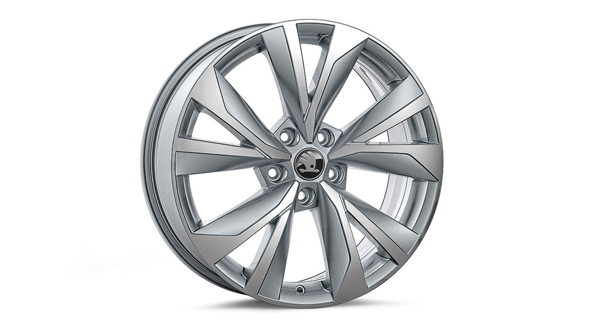 Škoda Leichtmetallfelge Corvus Silber