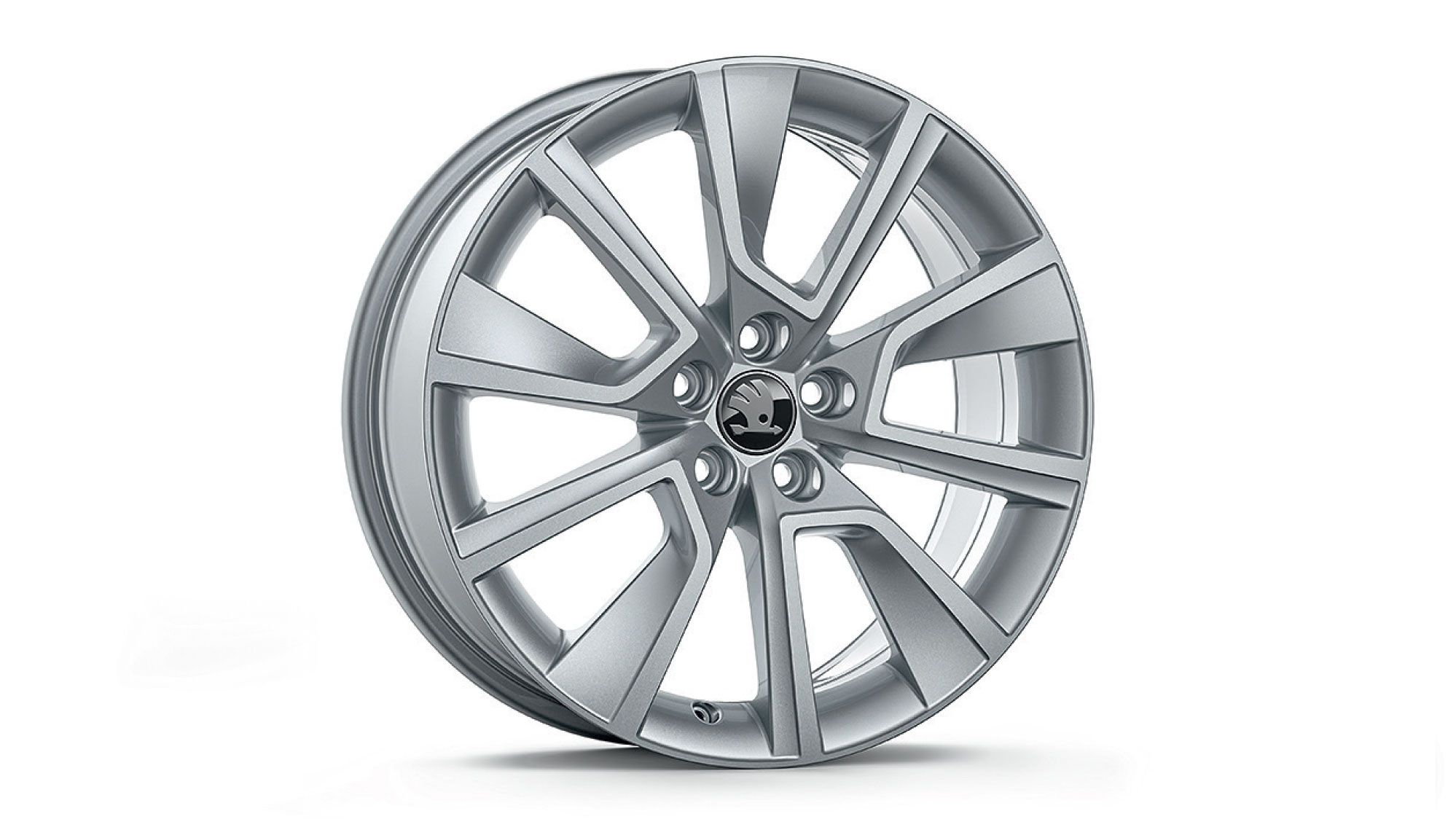 Škoda Leichtmetallfelge Braga Silber