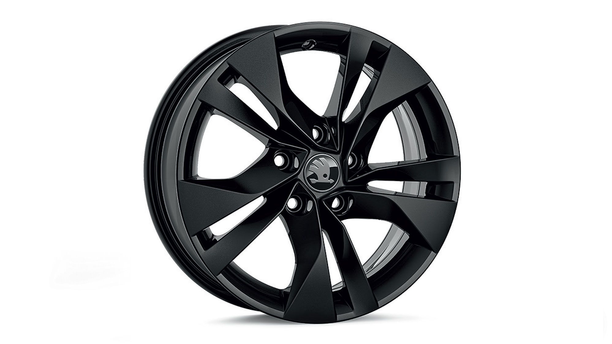 Škoda Leichtmetallfelge Spitzberg Schwarz