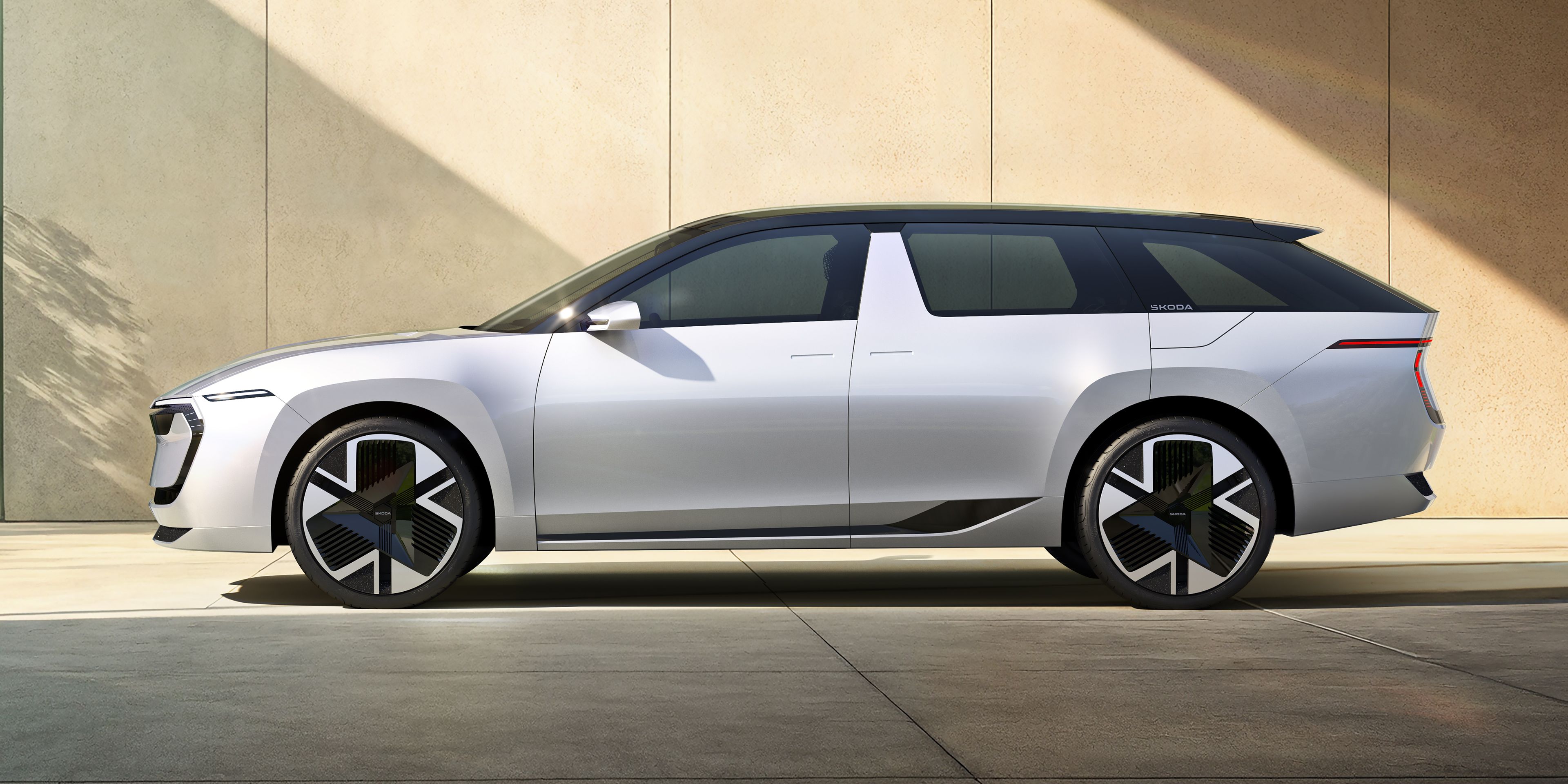 Škoda Vision O von der Seite