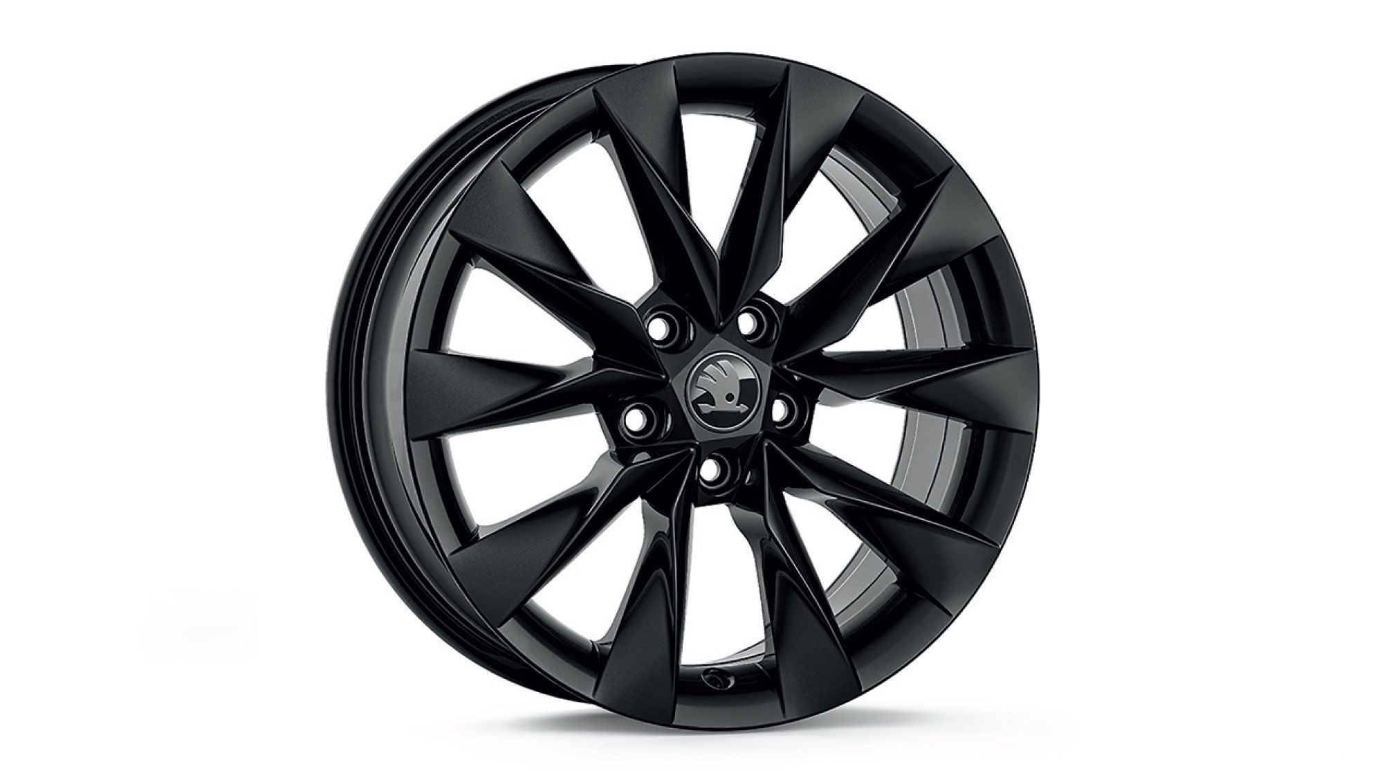 Škoda Leichtmetallfelge Crystal Schwarz