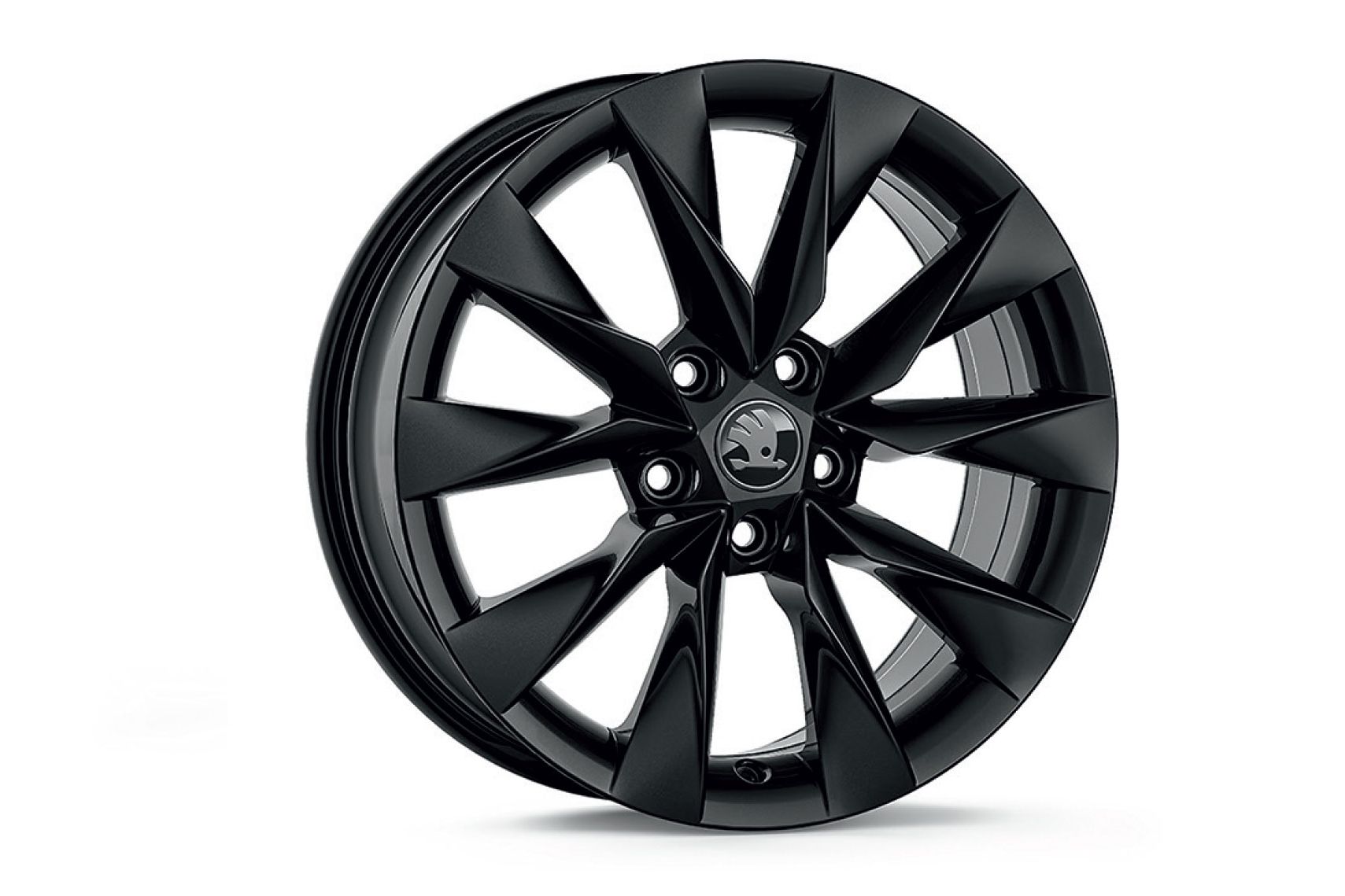 Škoda Leichtmetallfelge Crystal Schwarz