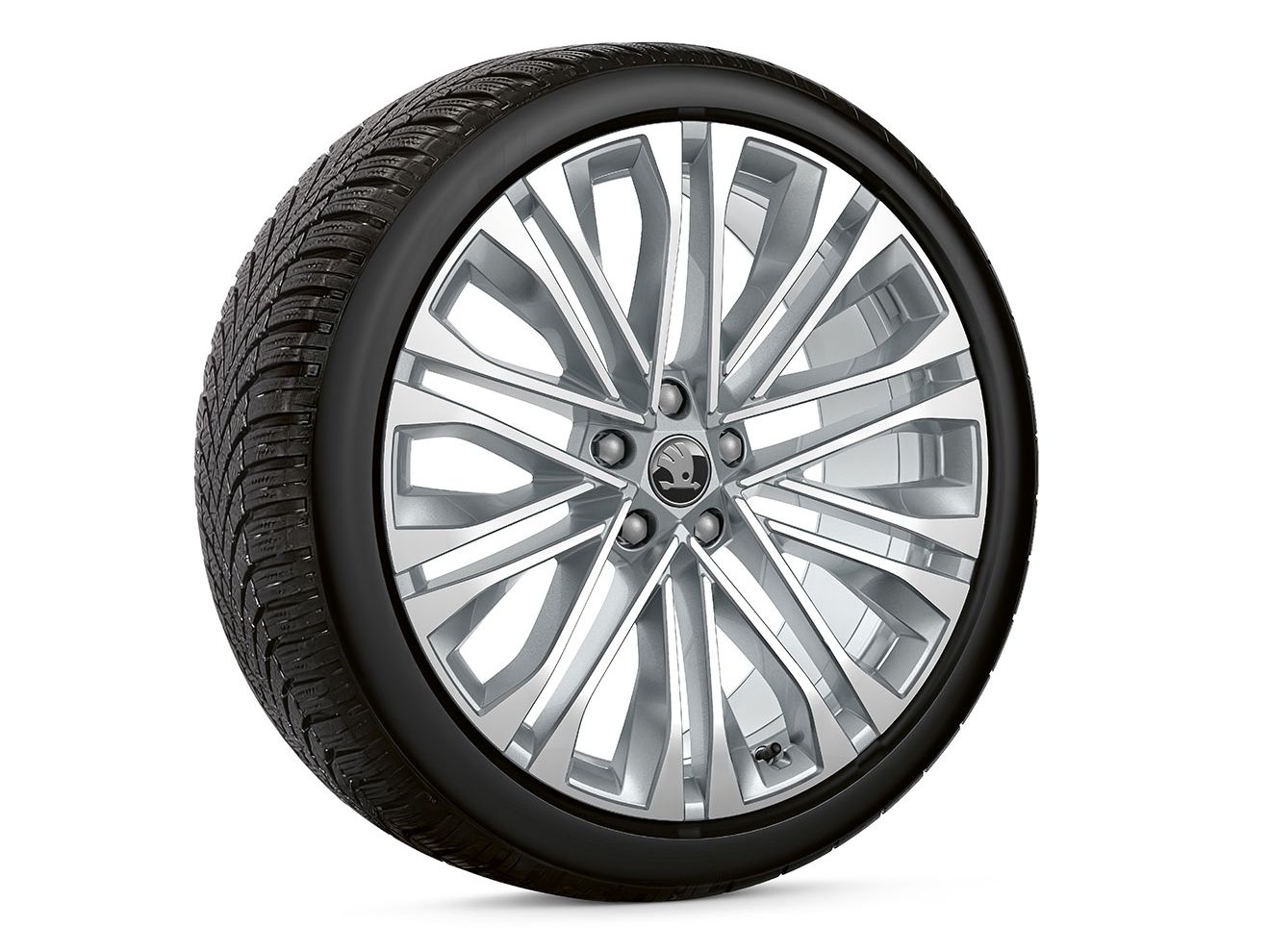 Škoda Fabia Winterkomplett­räder Venus Silber 20 ˝