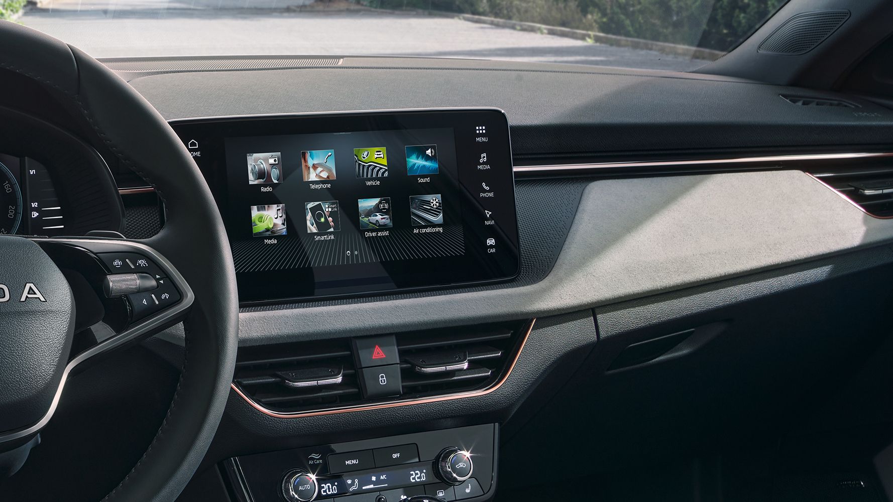 Škoda Scala Konnektivität