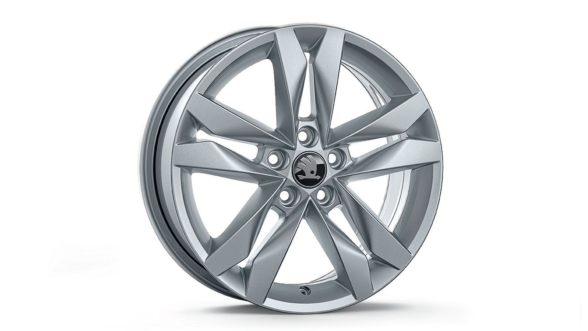 Škoda Leichtmetallfelge Canis Silber