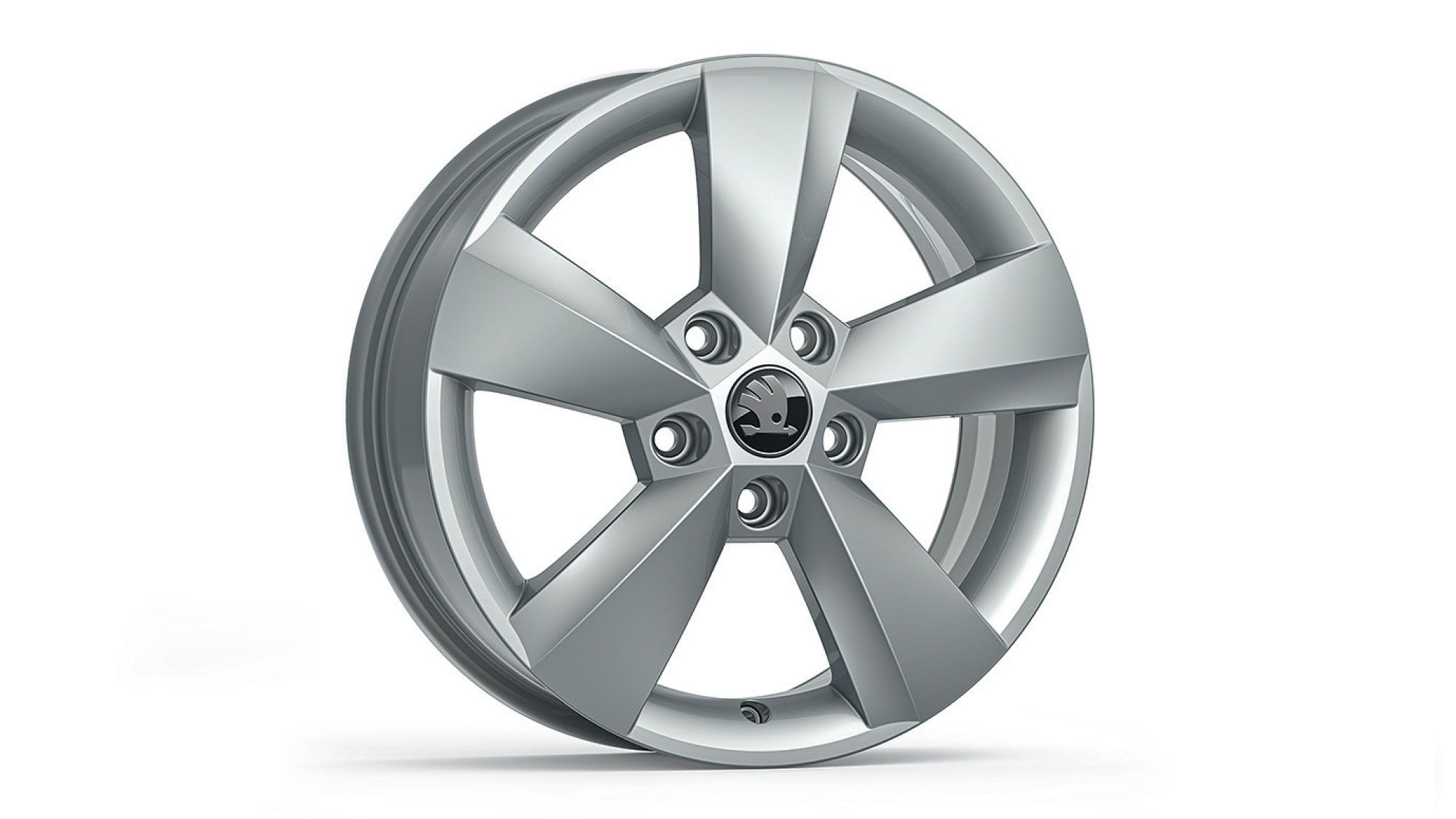 Škoda Leichtmetallfelge Nanuq Silber