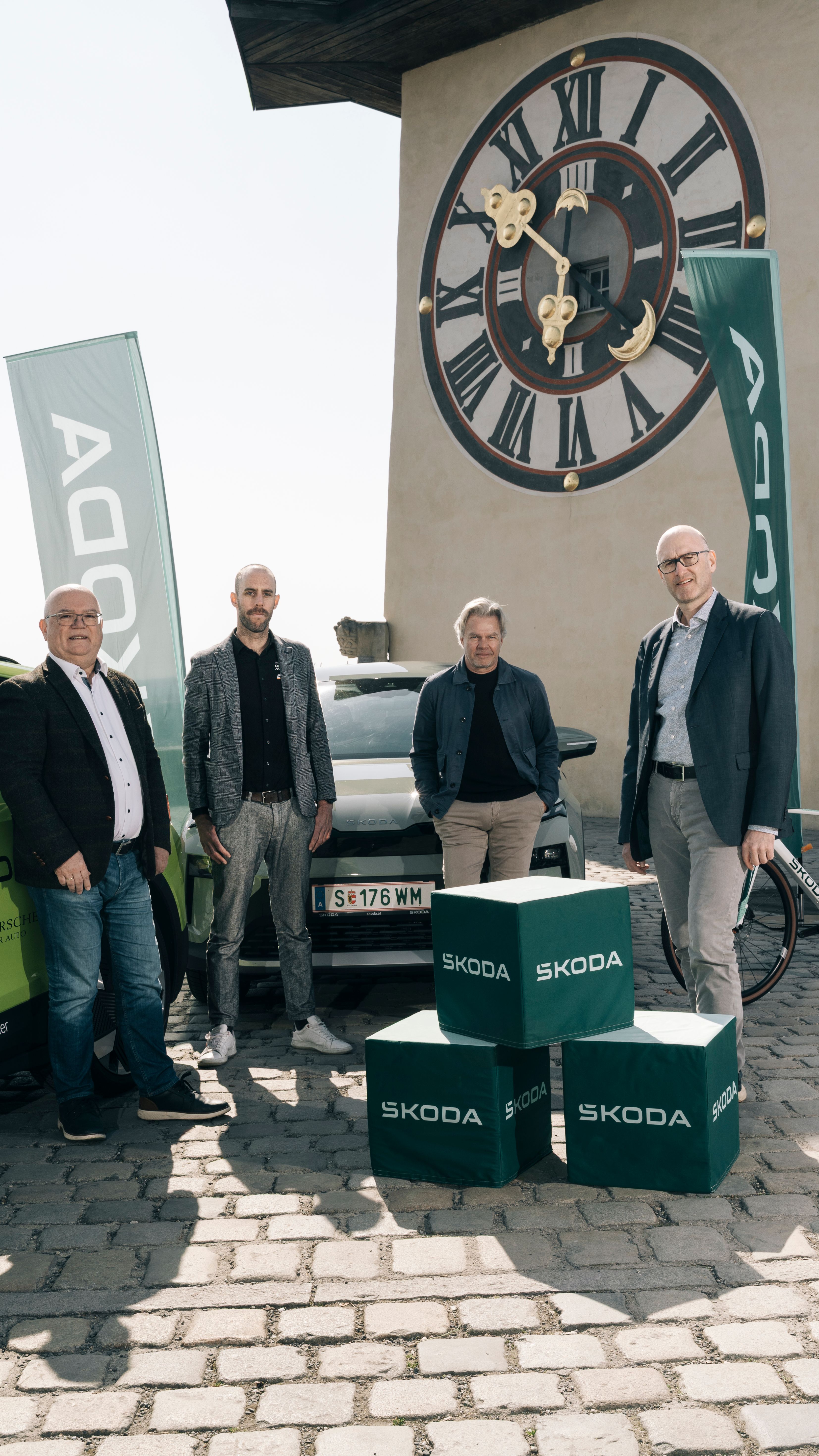 Versammlung Škoda und Tour of Austira Graz