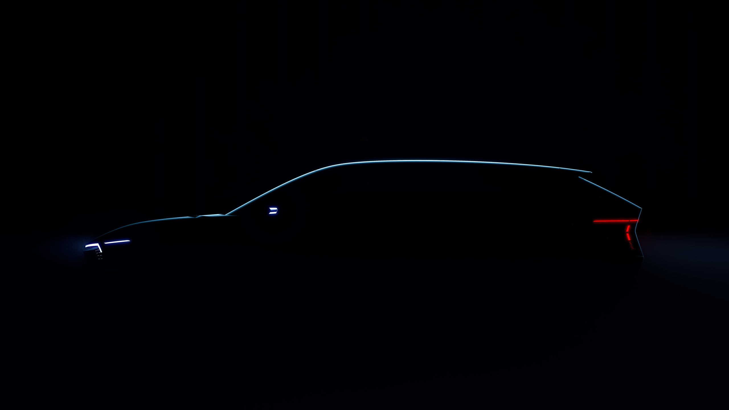 Silhouette des Škoda Vision O