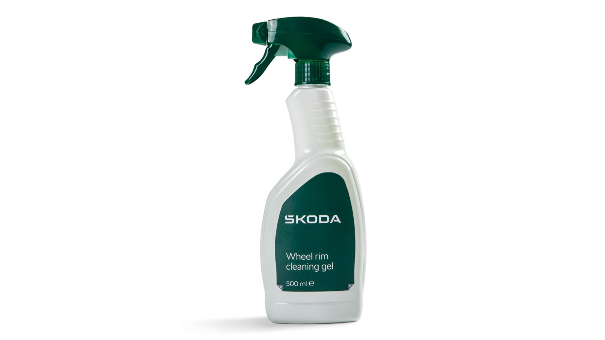 Eine Flasche Škoda Felgenreiniger