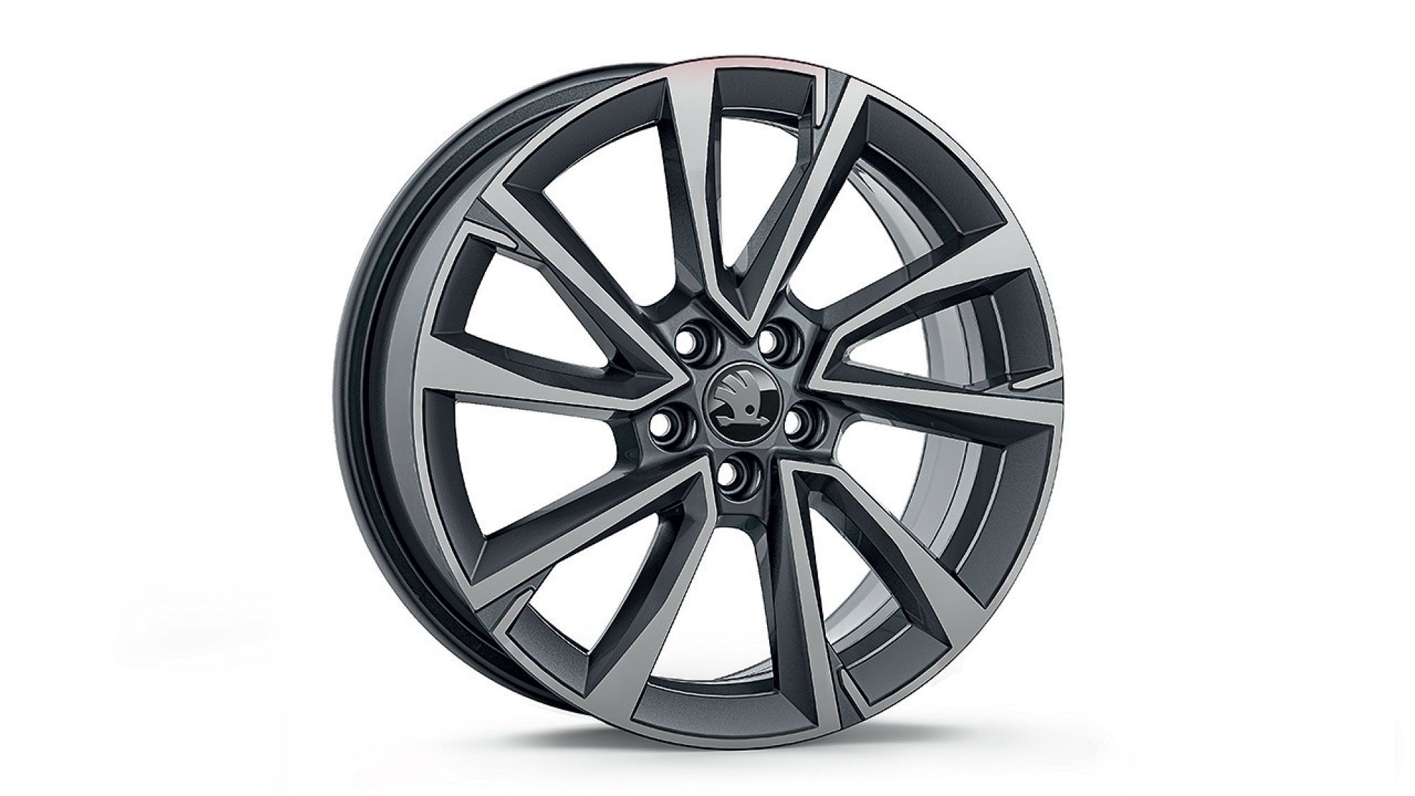 Škoda Leichtmetallfelge Procyon Anthrazit glanzgedreht