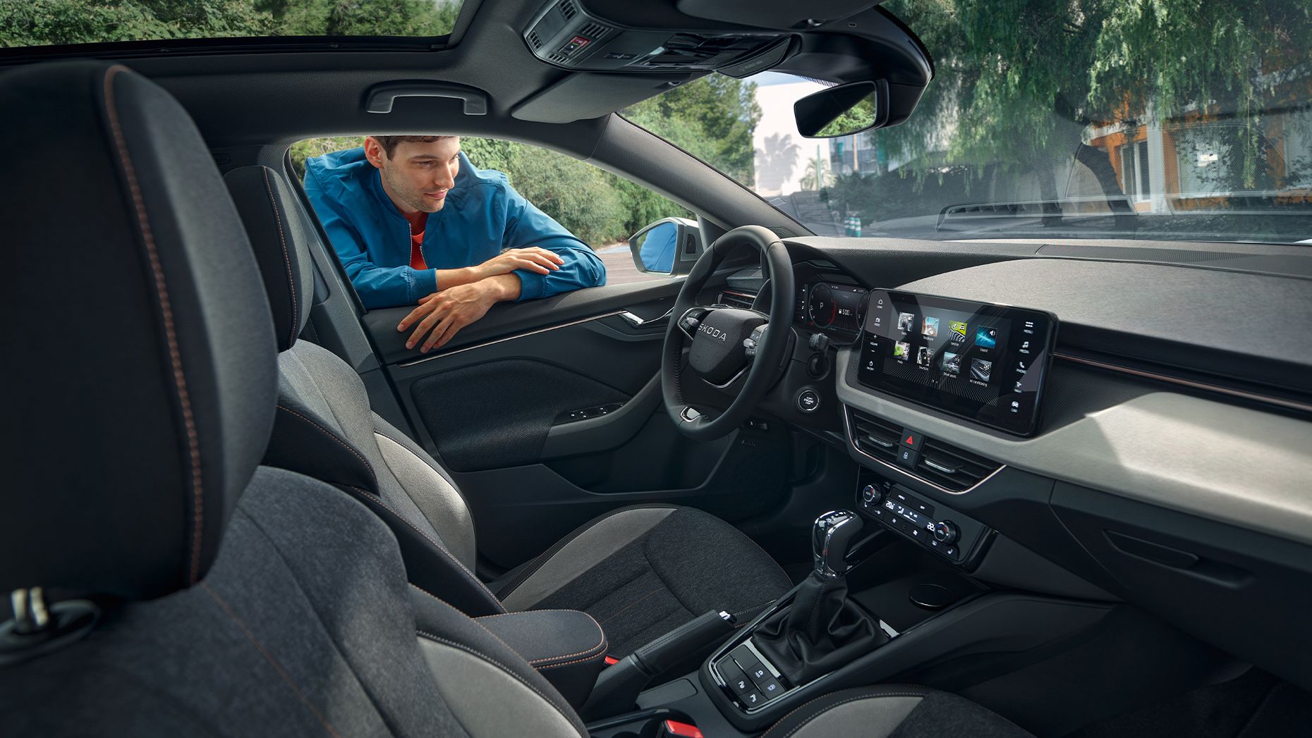 Škoda Scala Innenraum vorne