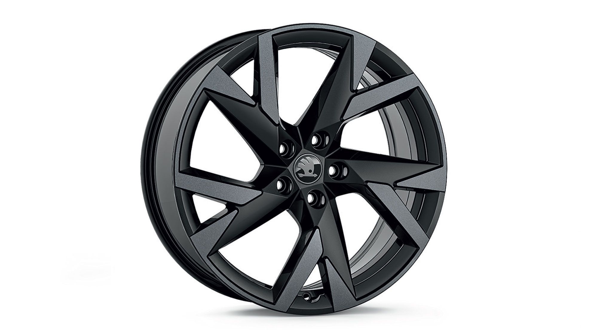 Škoda Leichtmetallfelge Aniara Schwarz Anthrazit