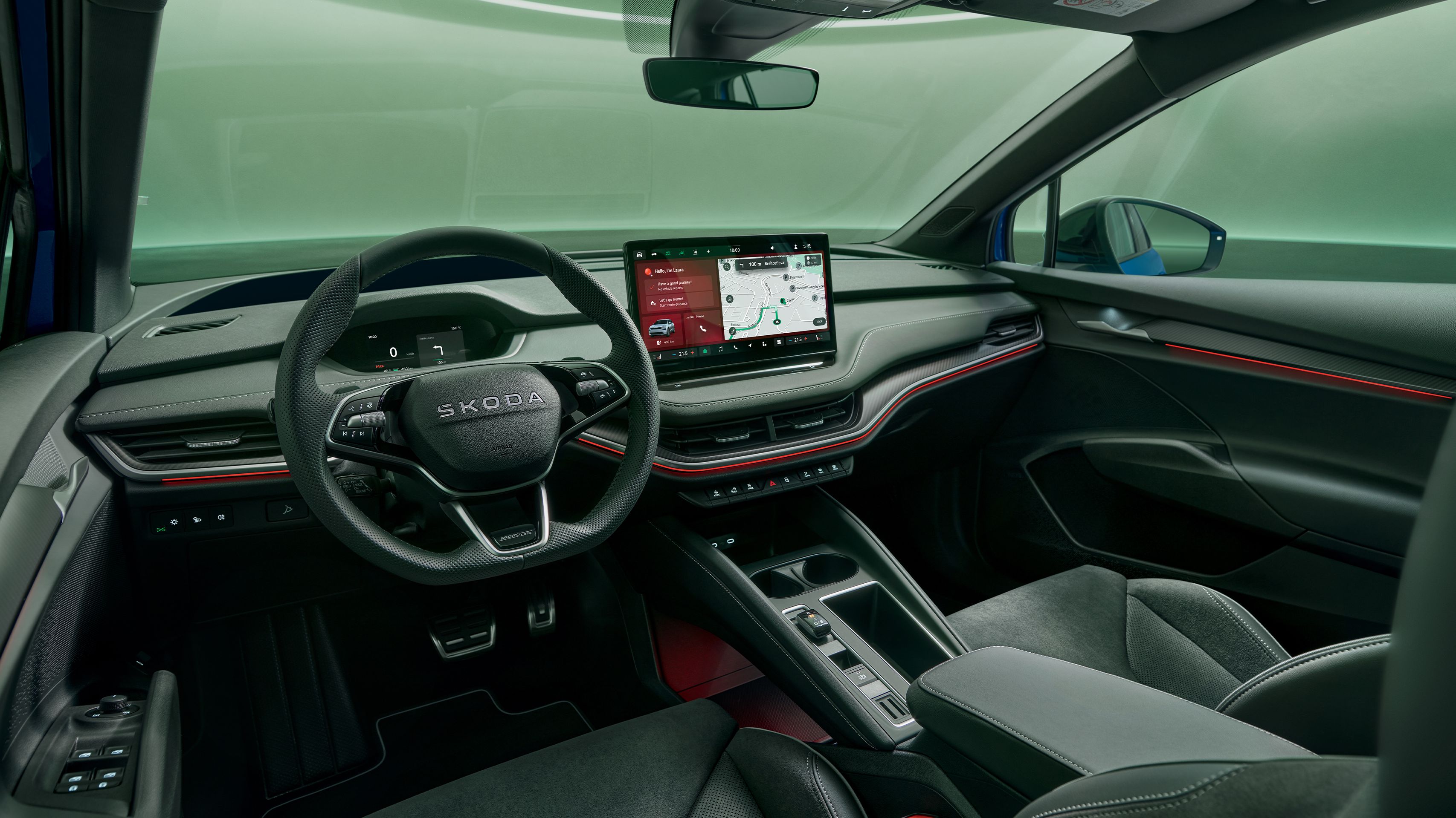 Škoda Enyaq Coupé Sportline Interieur