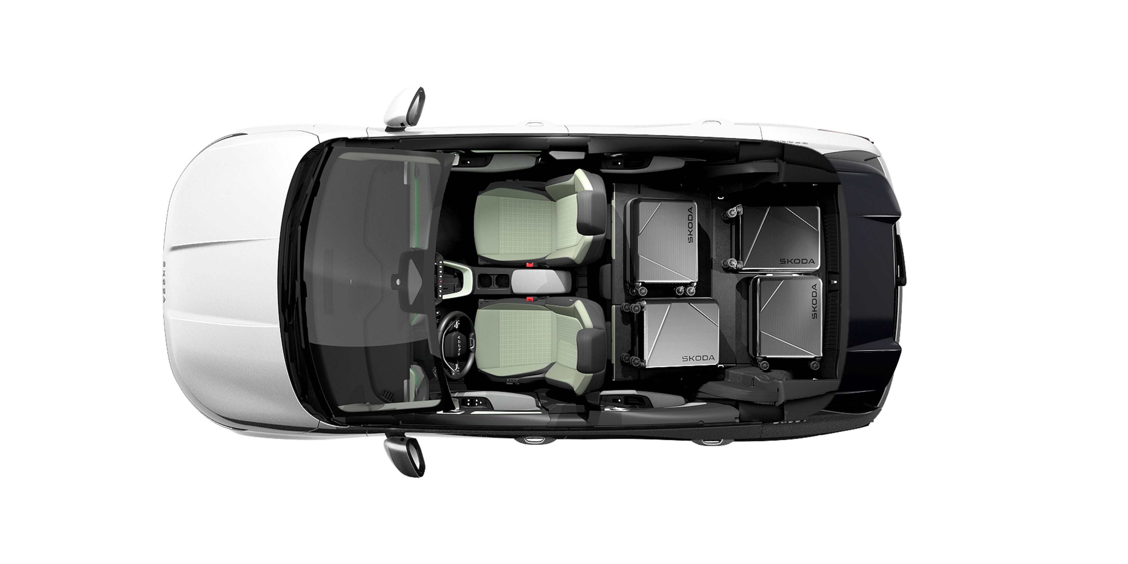 Škoda Epiq Gepäckraum