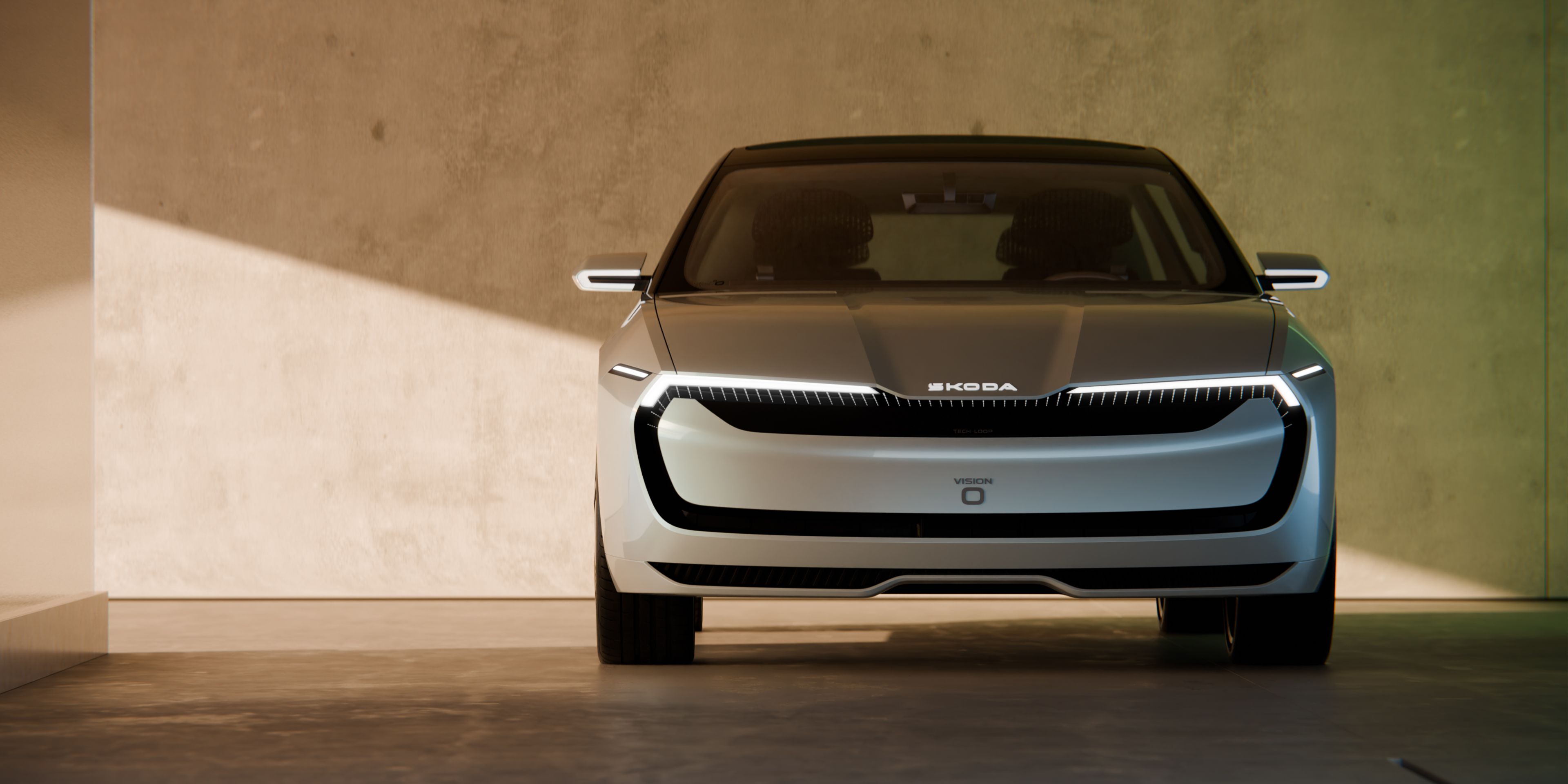 Škoda Vision O von vorne