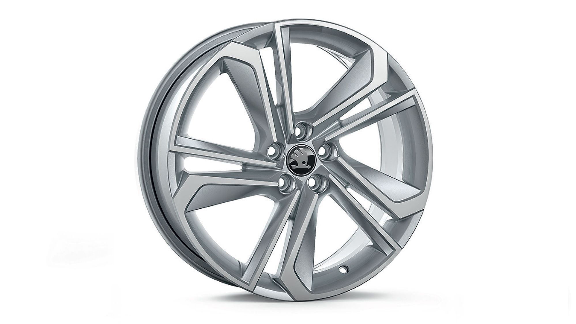 Škoda Leichtmetallfelge Libra Silber glanzgedreht