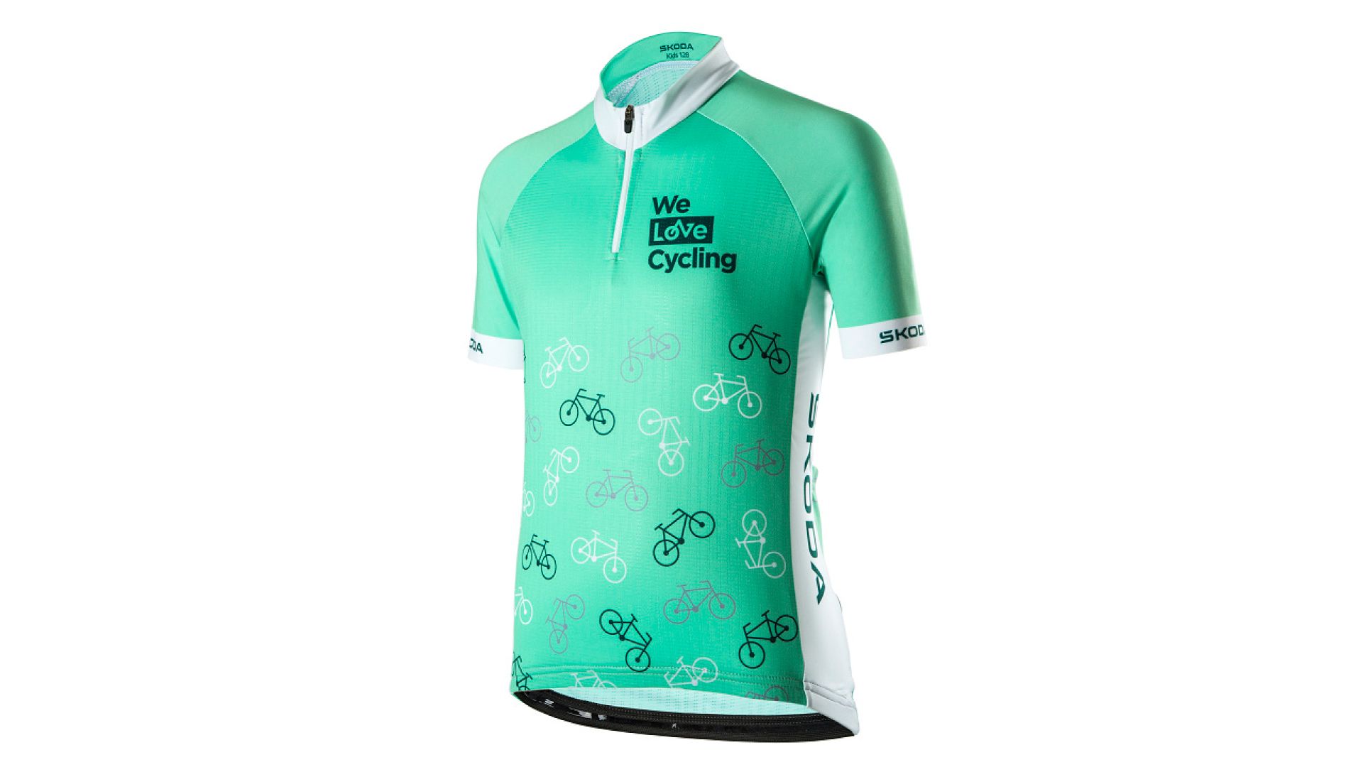 Škoda Kinder-Fahrradtrikot