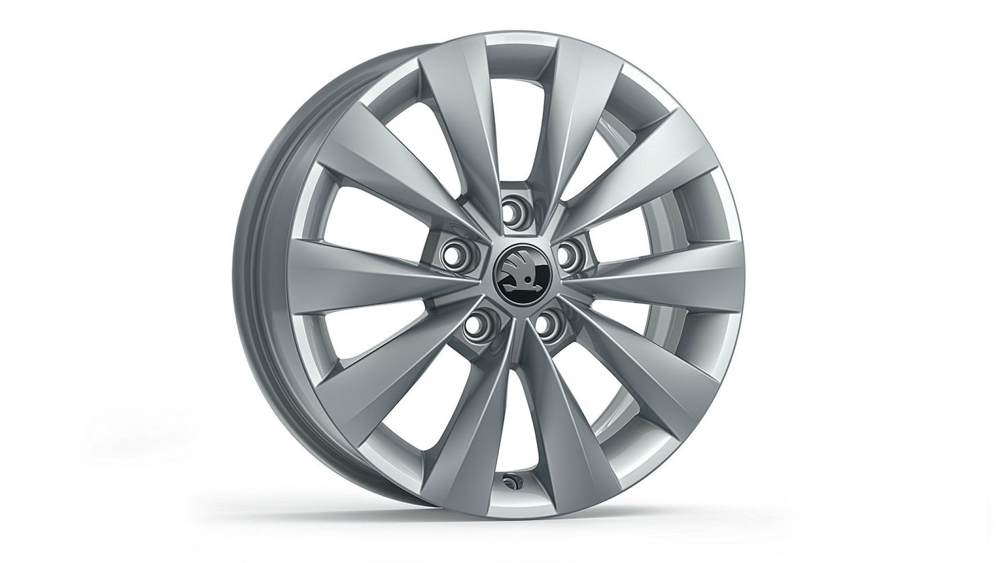 Škoda Leichtmetallfelge Castor Silber