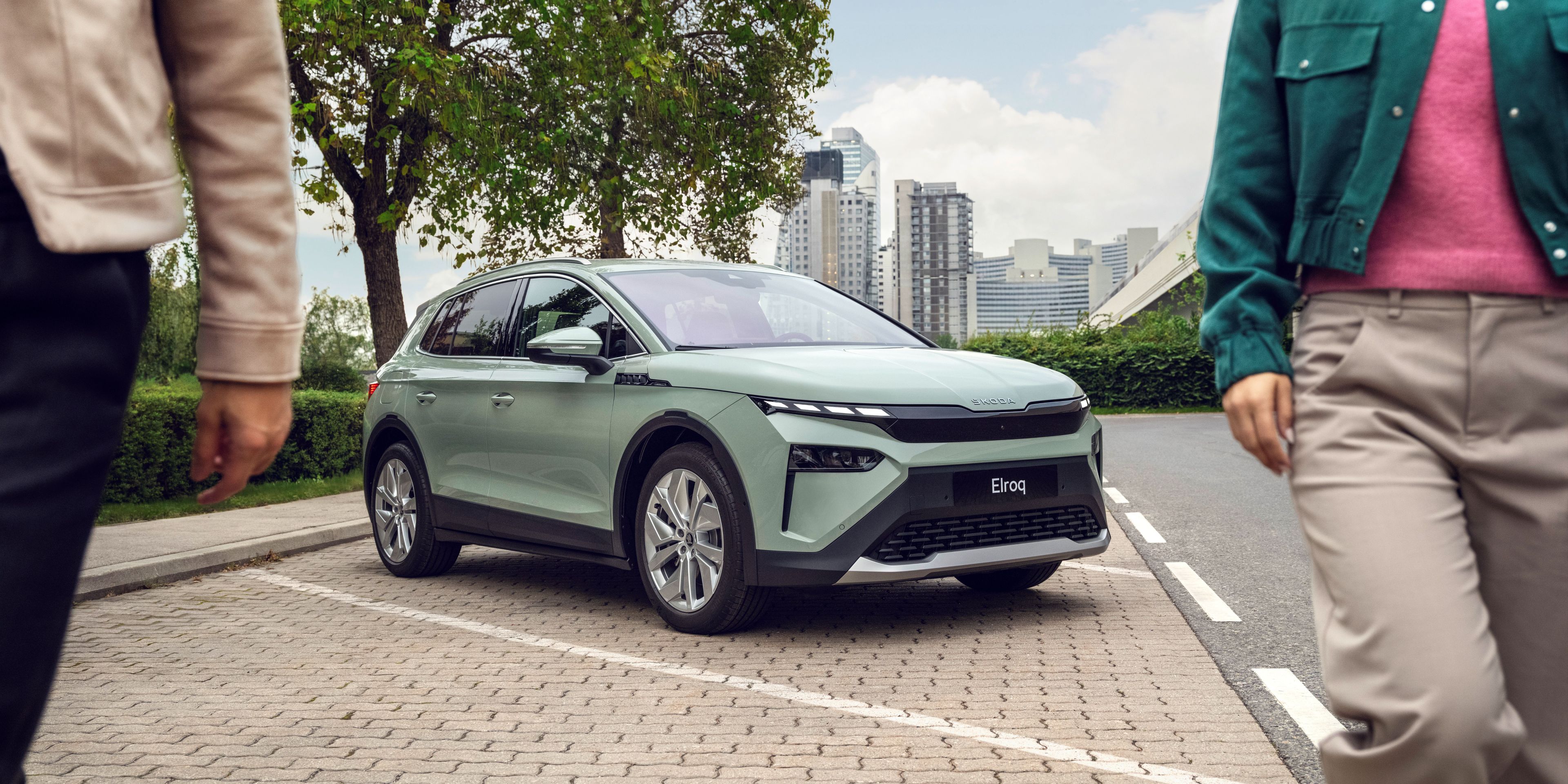 Škoda Elroq auf einem Parkplatz