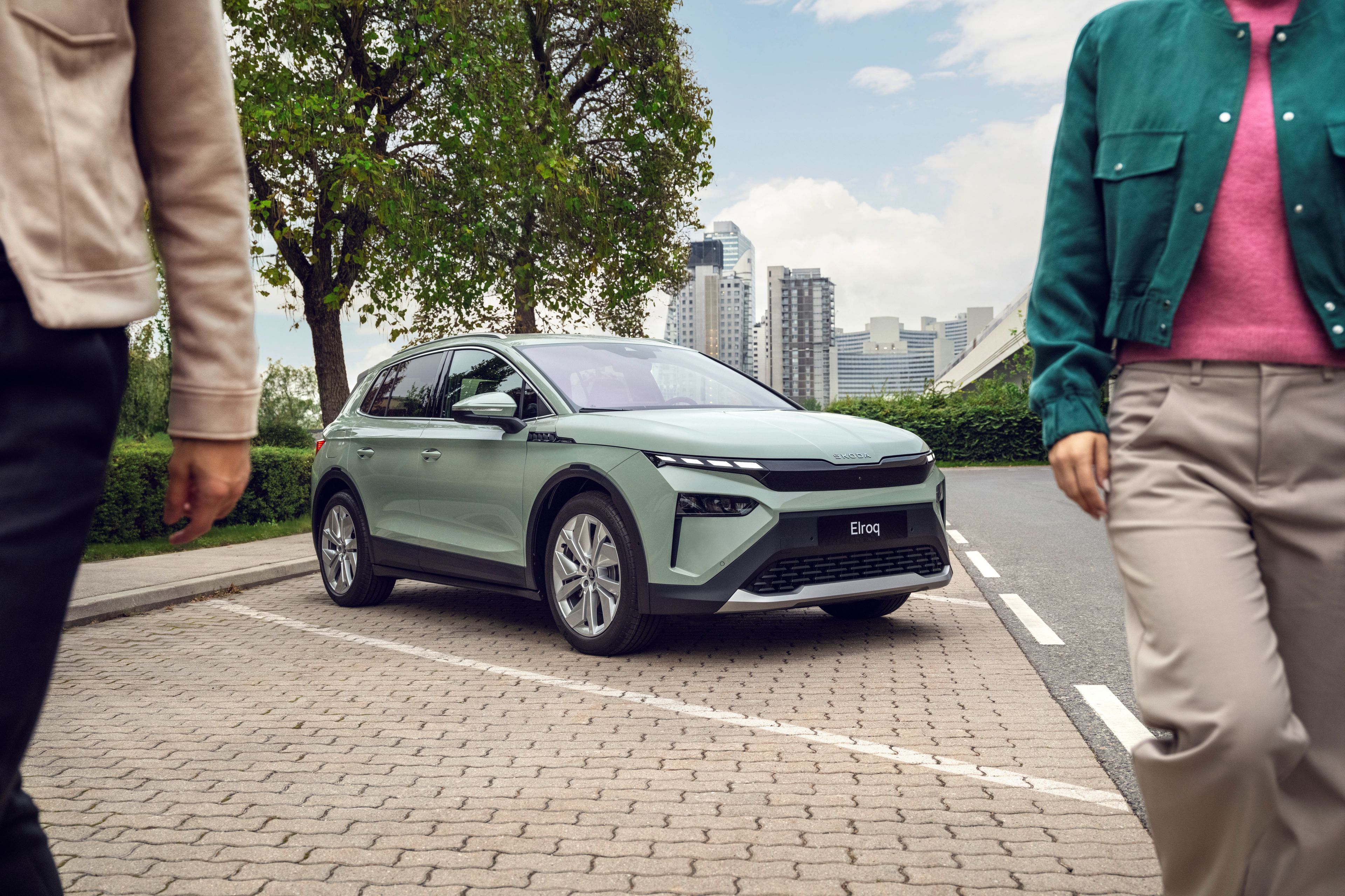 Škoda Elroq auf einem Parkplatz