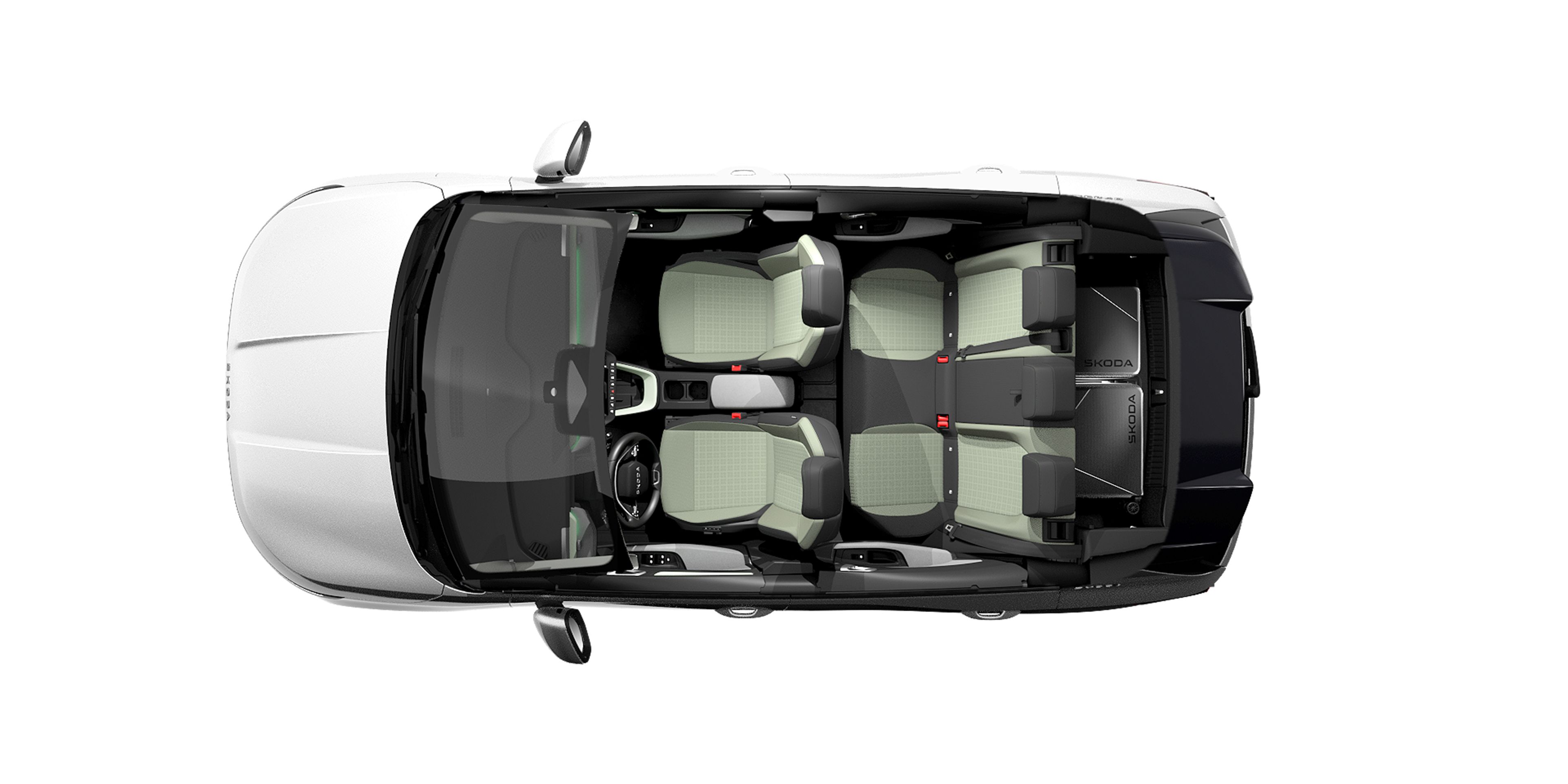 Škoda Epiq Gepäckraum
