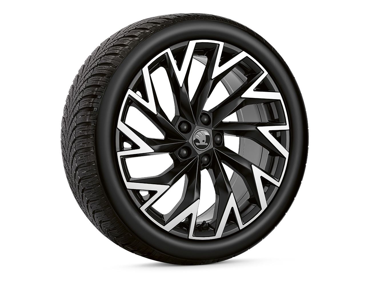 Škoda Fabia Winterkomplett­räder Helix Schwarz 19˝