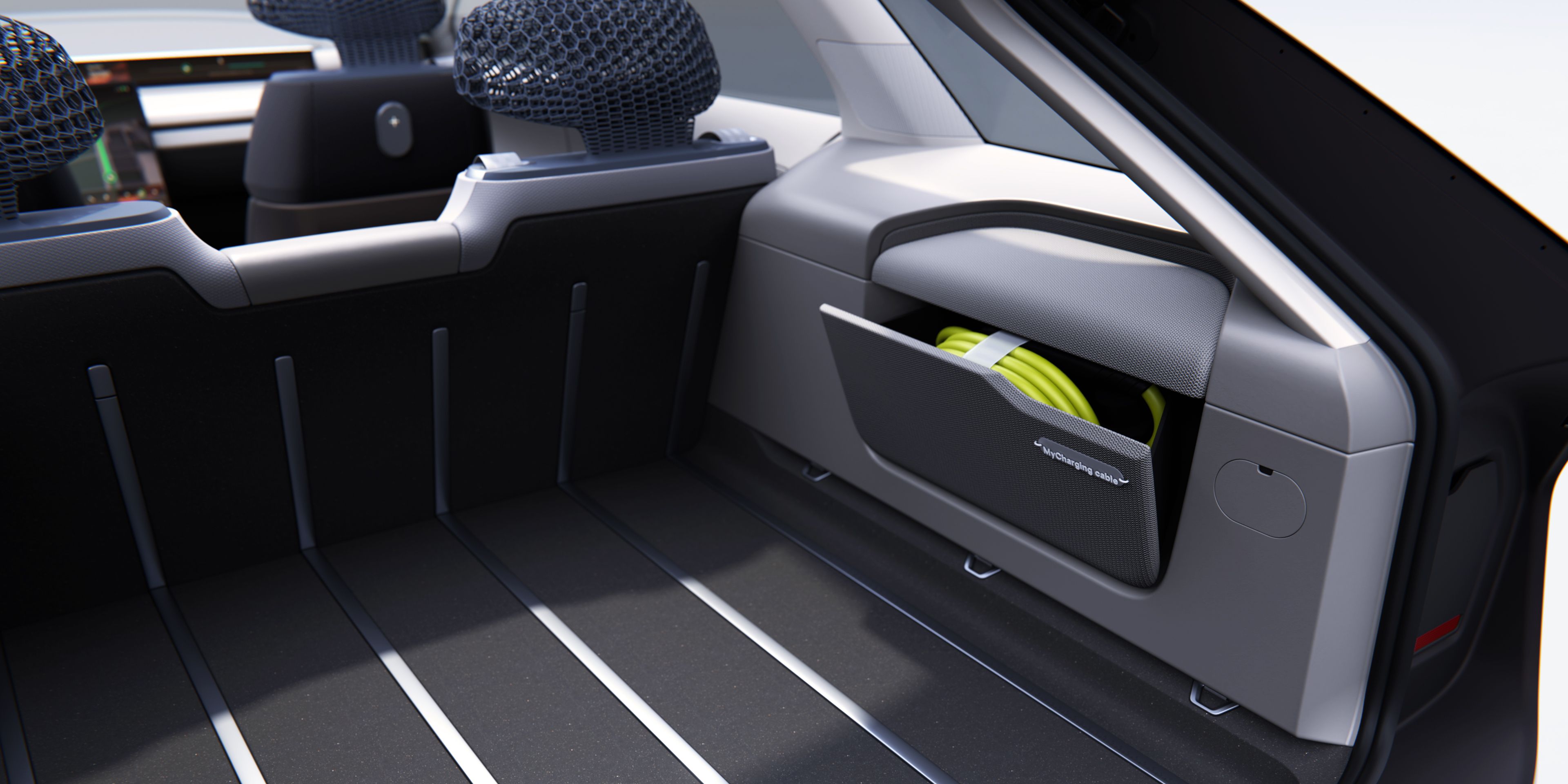 Škoda Vision O Interieur Kofferraum