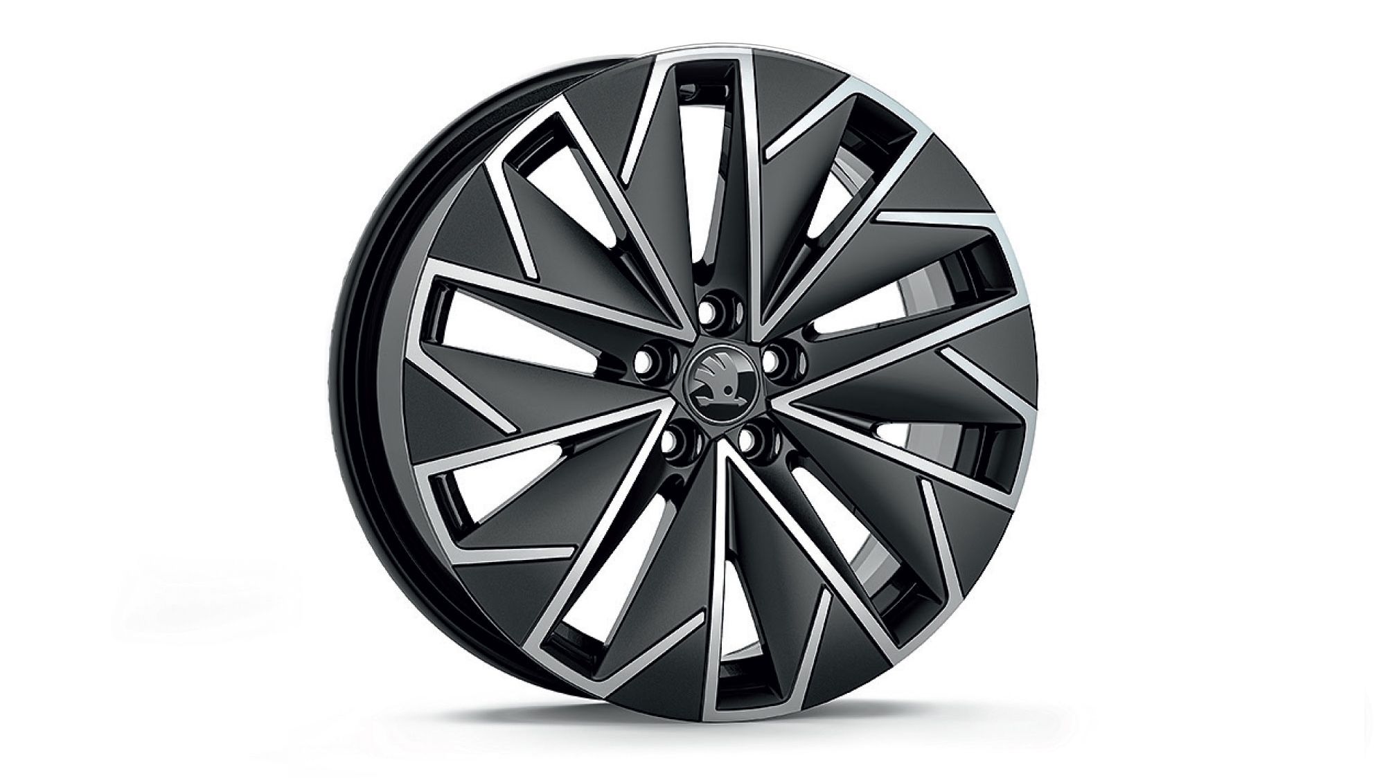 Škoda Leichtmetallfelge Propus Schwarz glanzgedreht