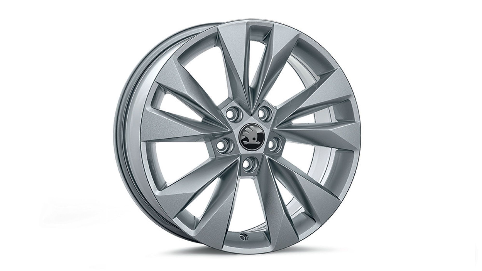 Škoda Leichtmetallfelge Kuma Silber